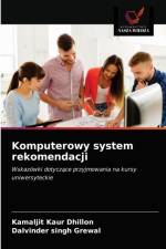 Komputerowy system rekomendacji af Dhillon Kamaljit Kaur Dhillon