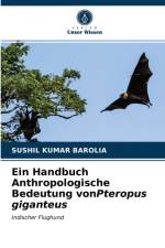 Ein Handbuch Anthropologische Bedeutung vonPteropus giganteus af Barolia Sushil Kumar Barolia