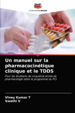 Un manuel sur la pharmacocinetique clinique et le TDDS af T VInay Kumar T