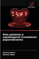 Rola poloznej w zapobieganiu krwotokowi poporodowemu af Mejri Mariem Mejri