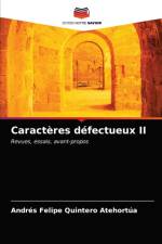 Caracteres defectueux II af Quintero Atehortua Andres Felipe Quintero Atehortua