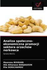 Analiza spoleczno-ekonomiczna promocji sektora orzechow nerkowca af Boukari Maanzou Boukari