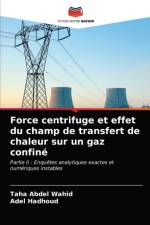 Force centrifuge et effet du champ de transfert de chaleur sur un gaz confine af Abdel Wahid Taha Abdel Wahid
