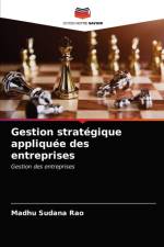 Gestion strategique appliquee des entreprises af Rao Madhu Sudana Rao
