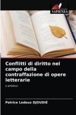 Conflitti di diritto nel campo della contraffazione di opere letterarie af DJOUDIE Patrice Ledoux DJOUDIE