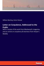 LETTER ON CORPULENCE, ADDRESSED TO THE P af Anton Roman