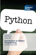 Introduction to Python Programming af P Prem Priya P