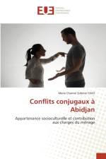 Conflits conjugaux a Abidjan af YAVO Marie Chantal Sidonie YAVO