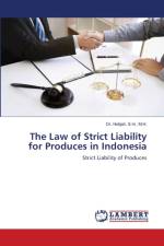 Law of Strict Liability for Produces in Indonesia af Holijah S.H. M.H. Dr. Holijah