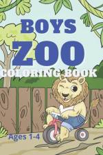Boy Zoo Coloring Book Ages 1-3 af Christina Roberts