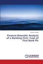 Finance-theoretic Analysis of a Banking Firm af Paseda Oluseun Paseda