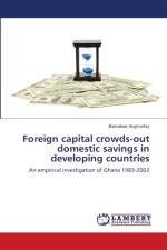 Foreign capital crowds-out domestic savings in developing countries af Angmortey Barnabas Angmortey