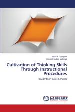 Cultivation of Thinking Skills Through Instructional Procedures af Luangala John R. Luangala