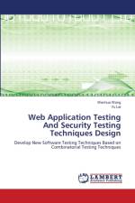 Web Application Testing And Security Testing Techniques Design af Wang Wenhua Wang