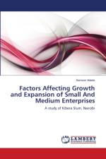 Factors Affecting Growth and Expansion of Small And Medium Enterprises af Adada Samson Adada