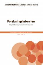 Forskningsinterview af Gitte Sommer Harrits