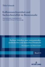 Kollisionsrechtseinheit und Sachrechtsvielfalt im Binnenmarkt af Thilo Schmidt