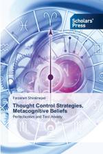 Thought Control Strategies, Metacognitive Beliefs af Farzaneh Shiralinejad