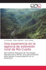 Una experiencia en la agencia de extension rural de Rio Cuarto af Barbeito Azul Barbeito