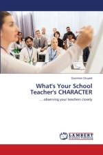 What's Your School Teacher's CHARACTER af Oluyadi Dominion Oluyadi