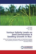 Various Salinity Levels on Seed Germination & Seedling Growth in Rice af Singh Ankit Singh