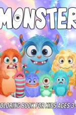 Monster Coloring Book for Kids Ages 3-8 af Mezzo Zentangle Designs
