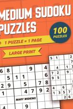 Medium Sudoku Puzzles Large Print 1 Puzzle - 1 Page af Mary Widkins