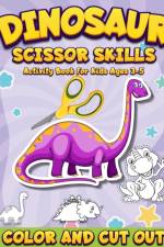 Dinosaur Scissor Skills Activity Book for Kids Ages 3-5 af Coloring Book Happy Hour