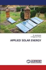Applied Solar Energy af B Janarthanan