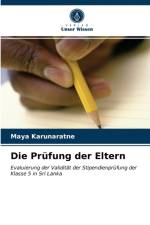 Die Prufung der Eltern af Maya Karunaratne