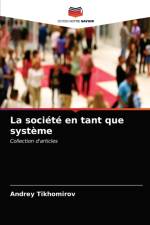 societe en tant que systeme af Andrey Tikhomirov