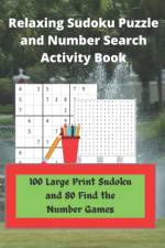 Relaxing Sudoku Puzzle and Number Search Activity Book af Royal Wisdom