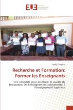 Recherche et Formation af Audyl Corgelas