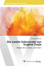 zweite Solosonate von Eugène Ysaÿe af Anuschka Cidlinsky