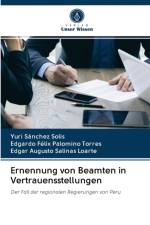 Ernennung von Beamten in Vertrauensstellungen af Yuri Sánchez Solis