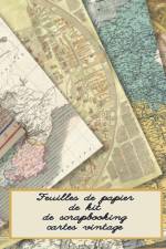 Feuilles de papier de kit de scrapbooking cartes vintage af Scrapbooking
