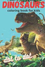 dinosaur coloring book for kids dot to dot af Mizan Publication