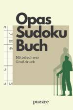 Opas Sudoku Buch Mittelschwer Grossdruck af Puzzre