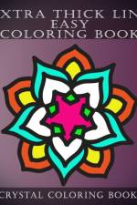 Extra Thick Line Easy Coloring Book af Crystal Coloring Books
