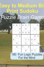 Easy to Medium Big Print Sudoku Puzzle Brain Game af Royal Wisdom