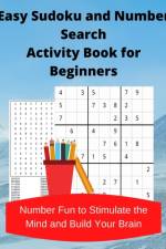 Easy Sudoku and Number Search Activity Book for Beginners af Royal Wisdom