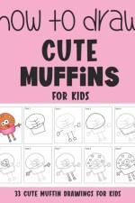 How to Draw Cute Muffins for Kids af Sonia Rai