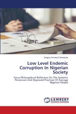 Low Level Endemic Corruption In Nigerian Society af Gregory Emeka Chinweuba