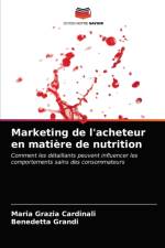 Marketing de l'acheteur en matiere de nutrition af Maria Grazia Cardinali