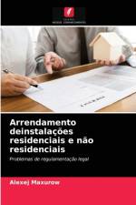 Arrendamento deinstalacoes residenciais e nao residenciais af Alexej Maxurow
