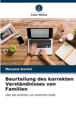 Beurteilung des korrekten Verstandnisses von Familien af Maryam Karimi