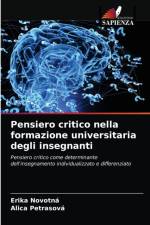 Pensiero critico nella formazione universitaria degli insegnanti af Alica Petrasová