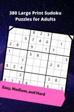 380 Large Print Sudoku Puzzles for Adults af Wisdom Royal Wisdom