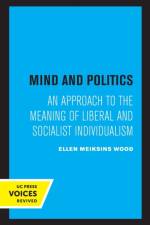 Mind and Politics af Ellen M. Wood