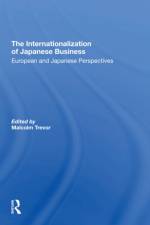 The Internationalization Of Japanese Business
